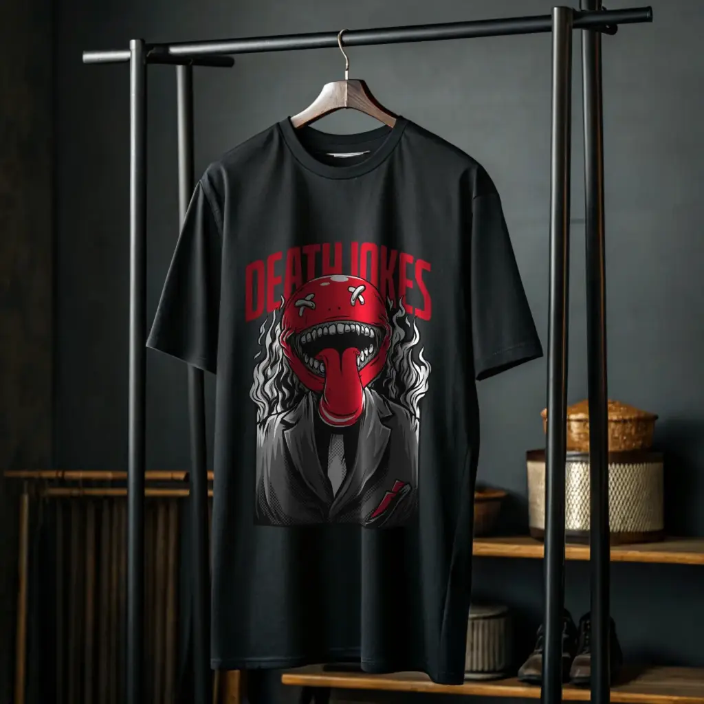 Death Jokes (black, XS)