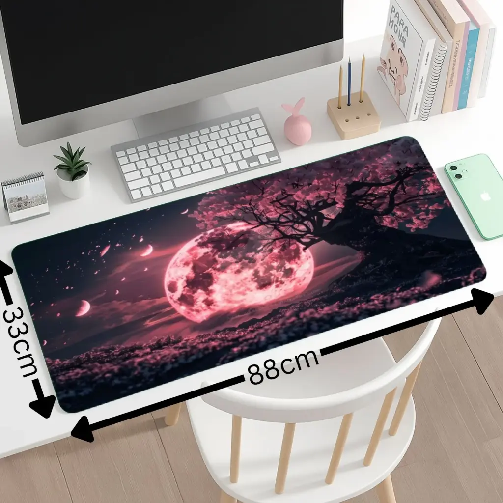 Lunar Bloom: Sakura Dream (60cm*30cm)