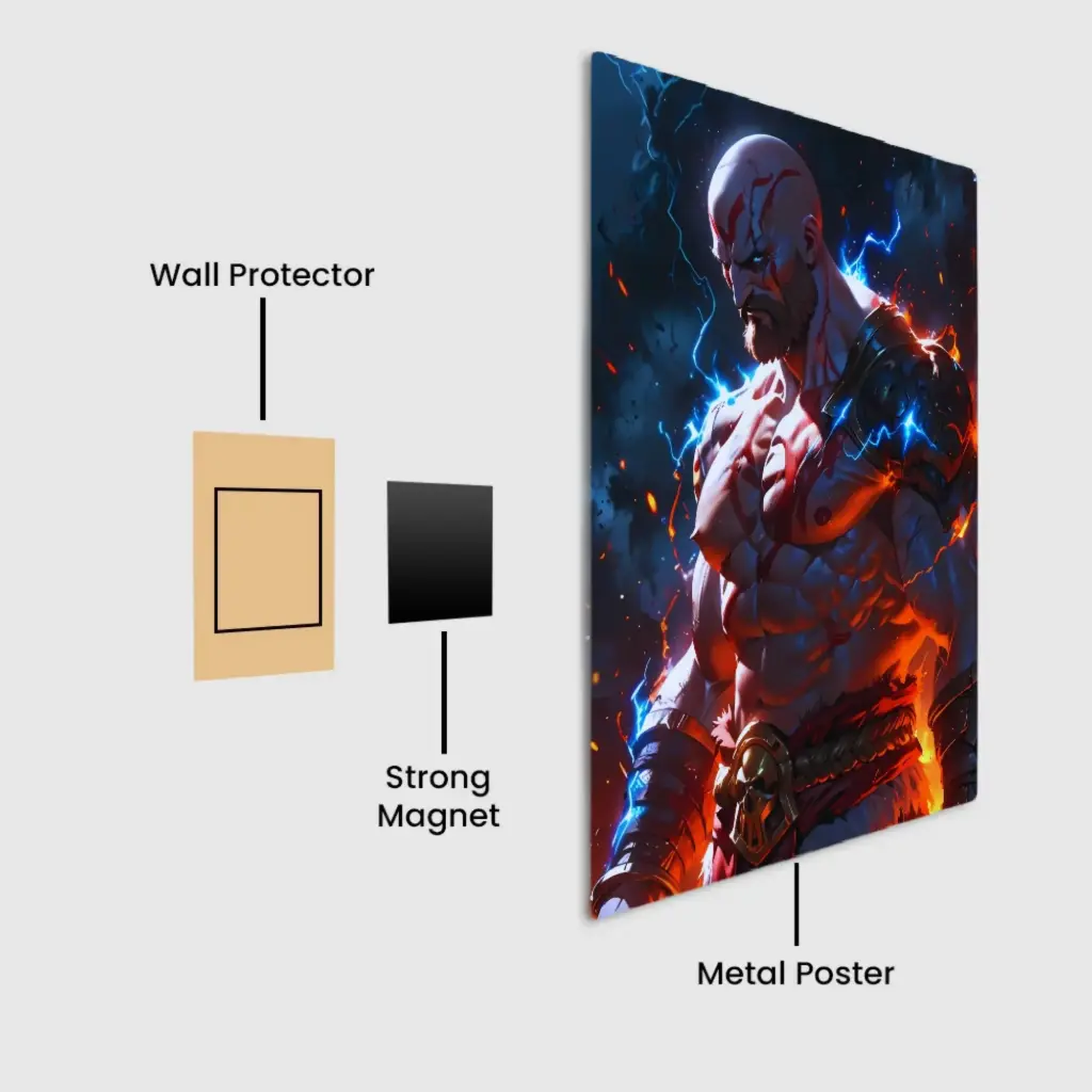 God Mode: Kratos Rising (8in*11.7in)