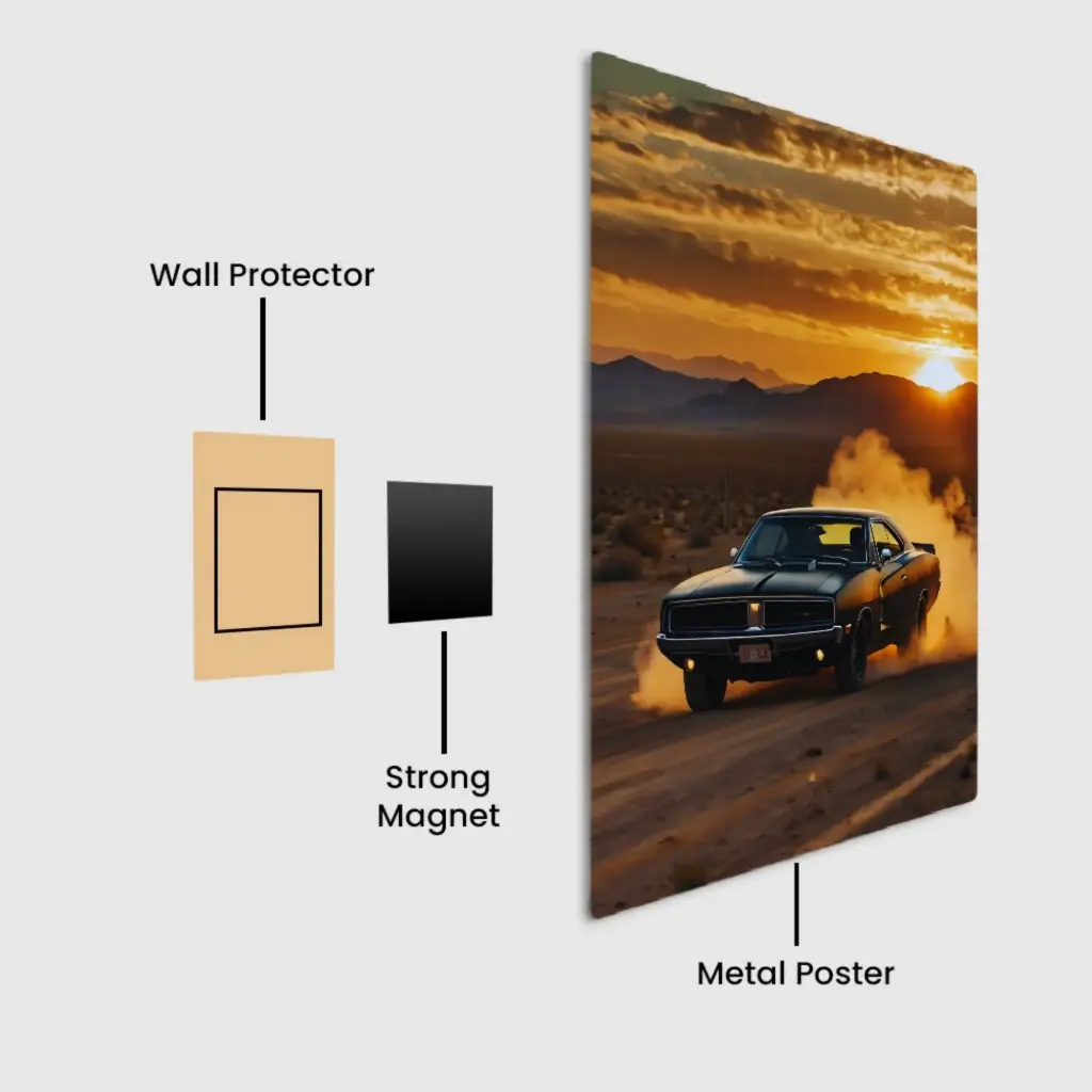 Sunset Burnout (8in*11.7in)