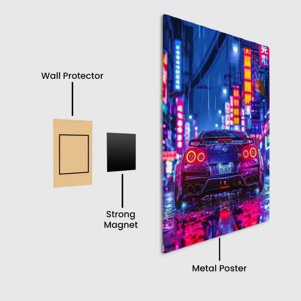 Neon Drift (8in*11.7in)