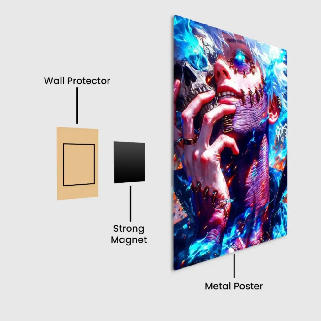 Soul Burn: Kiss of the Blue Flame (8in*11.7in)