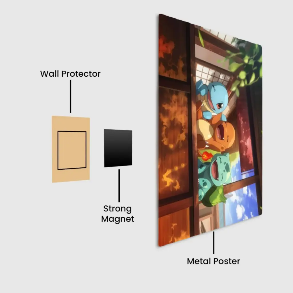 Kanto Days: Starter Serenity (8in*11.7in)