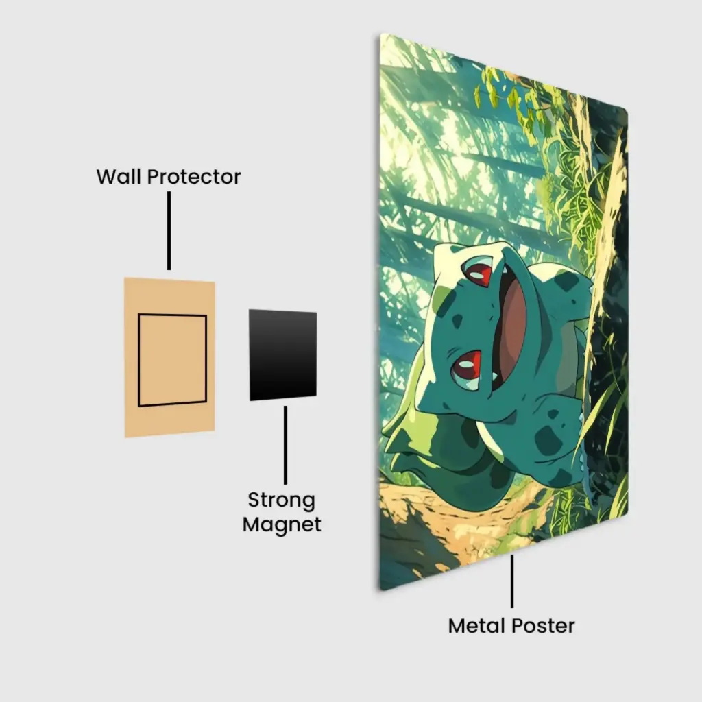 Bulbasaur in Bloom (8in*11.7in)