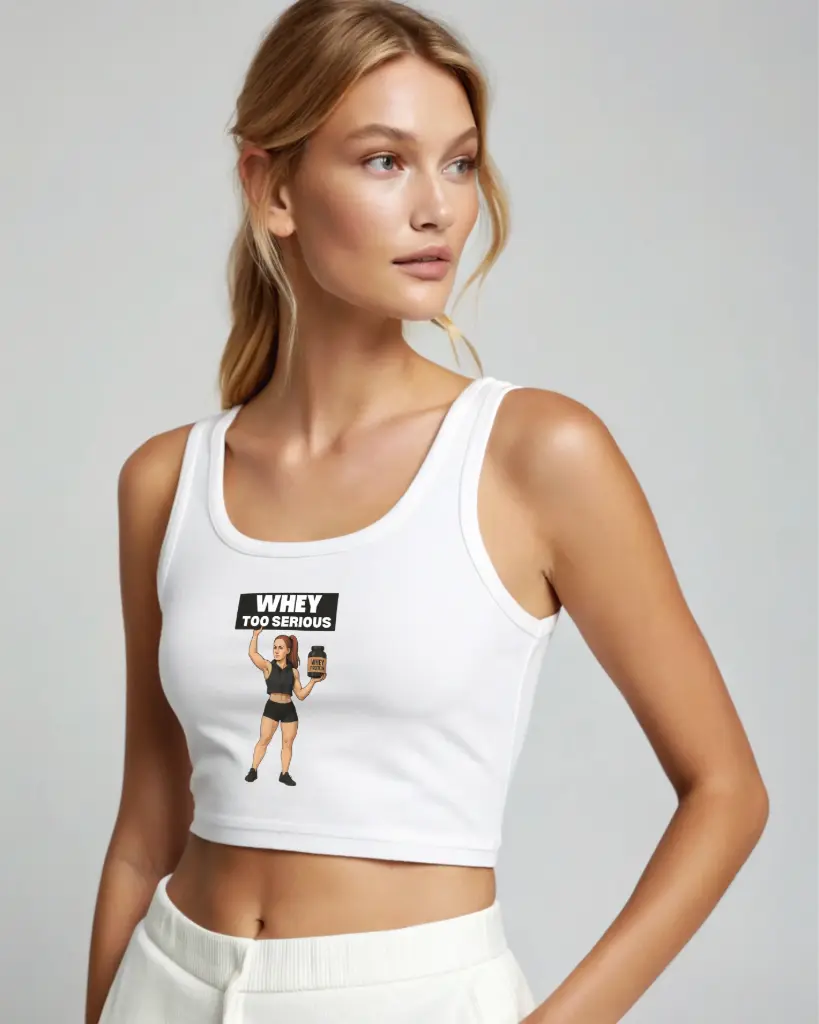 Whey Too Serious (white, XS)