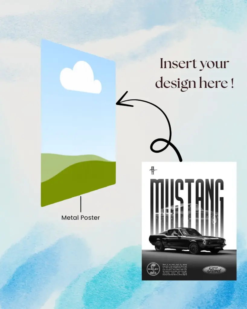 Customize Your Metal Poster (8in*11.7in)