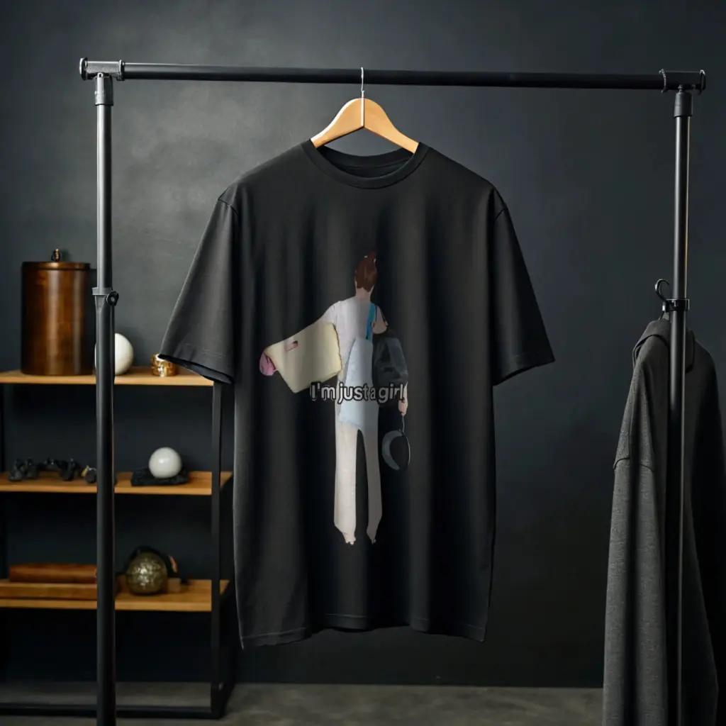 Just a girl (XS, black)