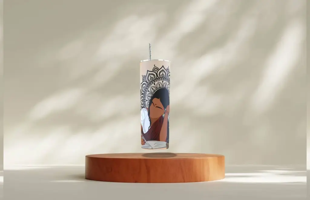 Books Are Her Pooja. Coffee Is Her Calm