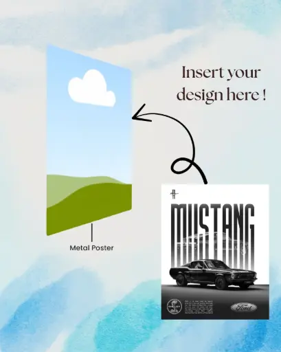 Customize Your Metal Poster